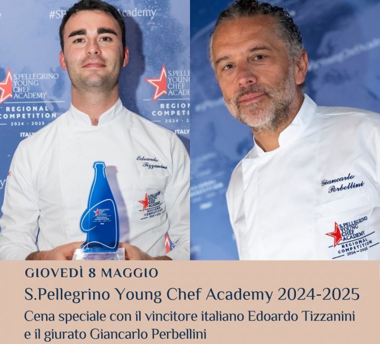 Giovedì 8 maggio Giancarlo Perbellini sarà ospite per una cena speciale a Identità Golose Milano. Cucinerà infatti con il vincitore italiano della S.Pellegrino Young Chef Academy Competition 2024-2025, Edoardo Tizzanini. Per prenotazioni clicca qui