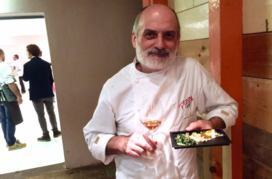 Corrado Assenza con il suo cuturro