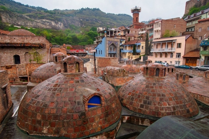 The sulphurous baths in the Old Town (photo from georgianjournal.ge)
