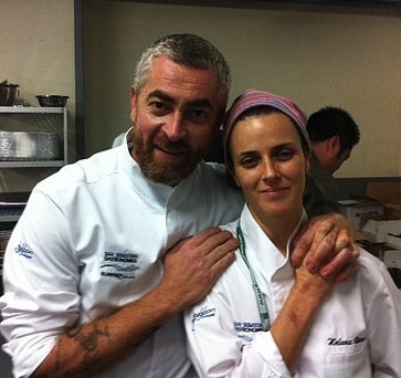 Alex Atala e Helena Rizzo, 44 e 33 anni (foto Sibaritando)