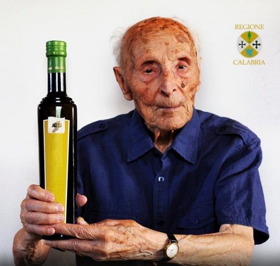 Salvatore Caruso, 107 anni, calabrese: longevità extravergine?