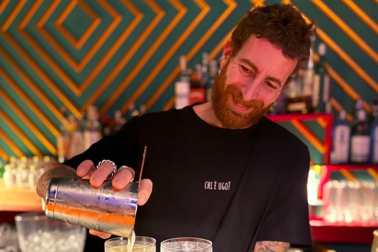 Robi Tardelli, bartender del Dabass di Milano. (Foto di Viviana Tomasello)