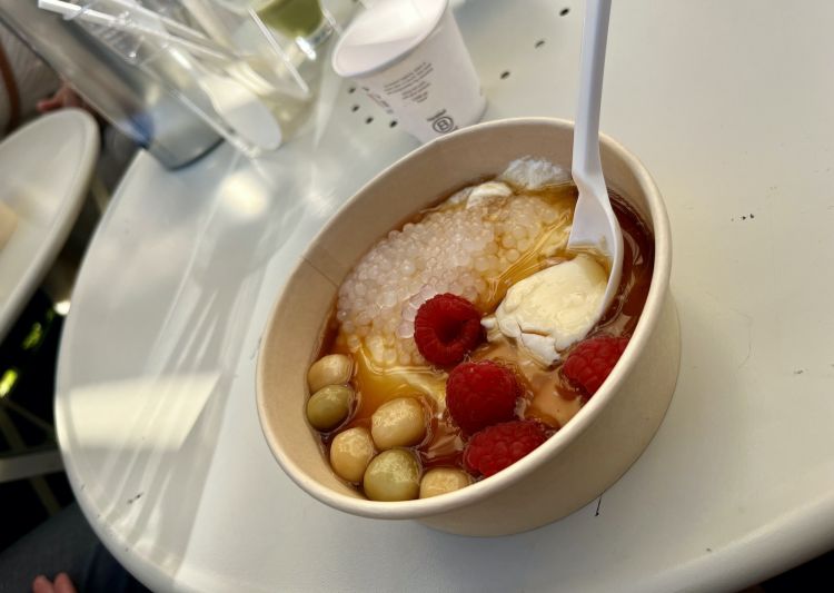 Budino di tofu freddo
