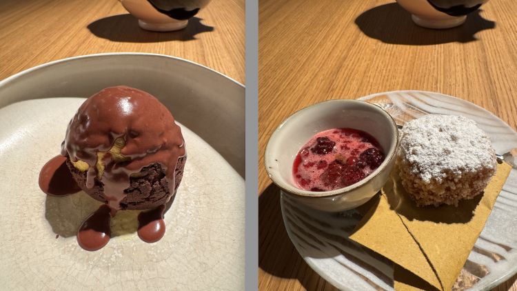 Profiterole e Crema fritta