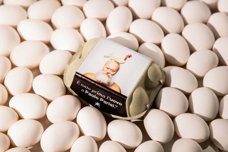 Il nuovo packaging delle Uova Parisi