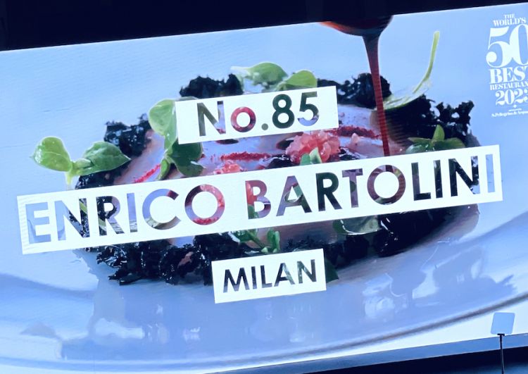 Enrico Bartolini, 85°, è la novità italiana dell'edizione 2023
