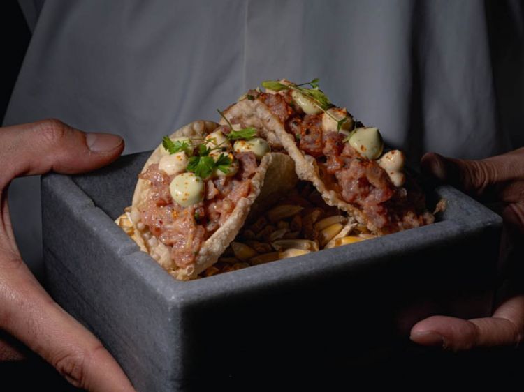 Una delle tapas peruviane disponibili da Fragmentos
