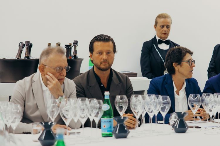 Da sinistra Richard Geoffroy, il brand ambassador�