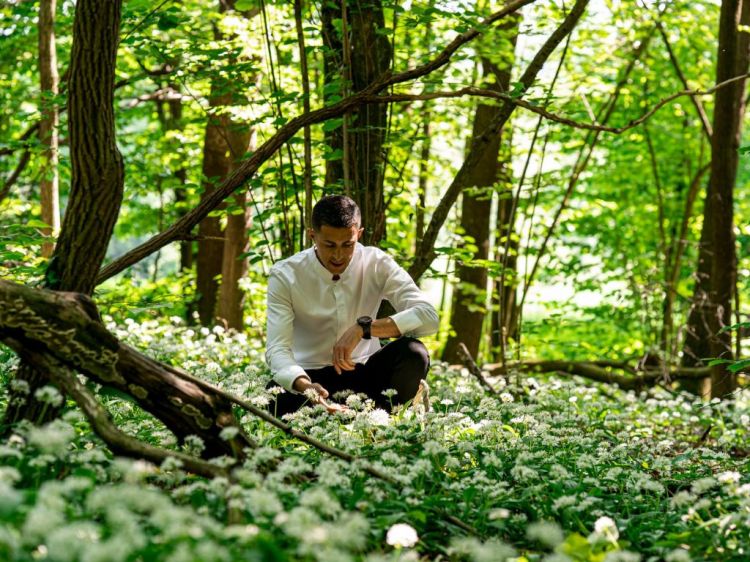 Michelangelo Mammoliti in piena armonia con la nat