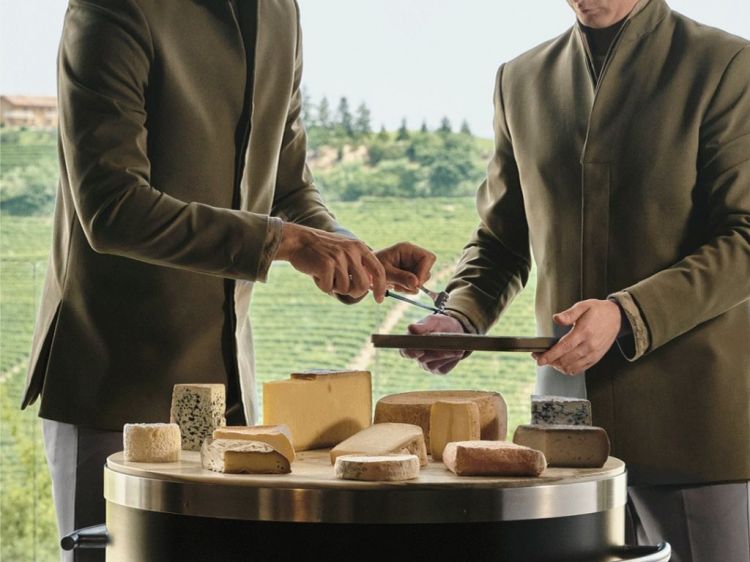 Il carello dei formaggi de La Rei Natura
