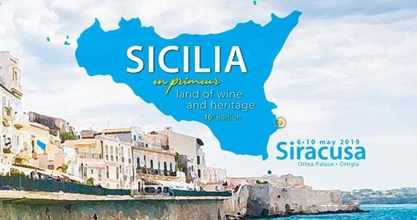 La locandina di Sicilia en Primeur 2019
