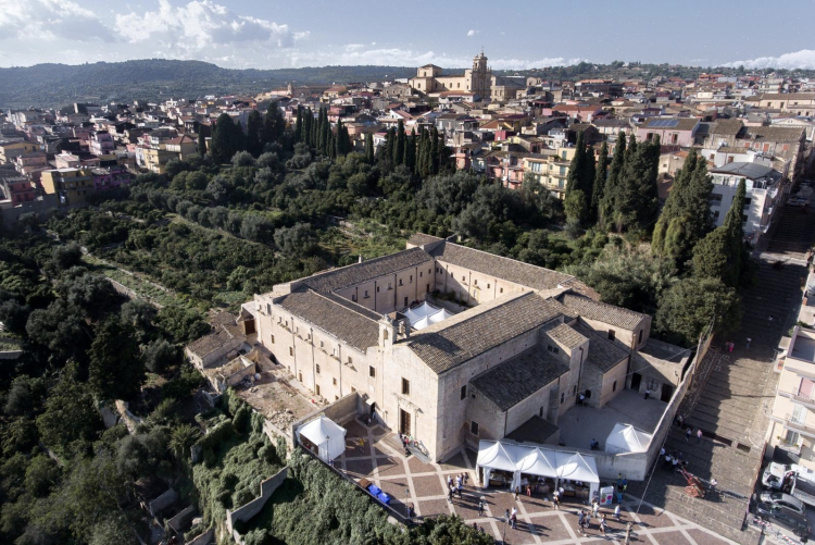 Veduta aerea del Convento dei Cappuccini di Sortin
