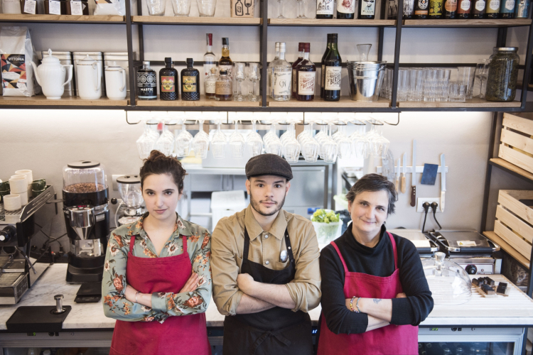 Martina Miccione, Mattia Angius e Carla De Girolamo
