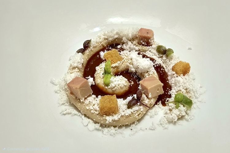 Nei menu del Charleston del primo decennio non mancava mai il foie gras. Il menu Back to the future inizia con una Mousse di foie gras marinato al Marsala, Porto e Madeira con pepite di torcione di foie gras, polvere del suo grasso e una salsa di peperoni rossi