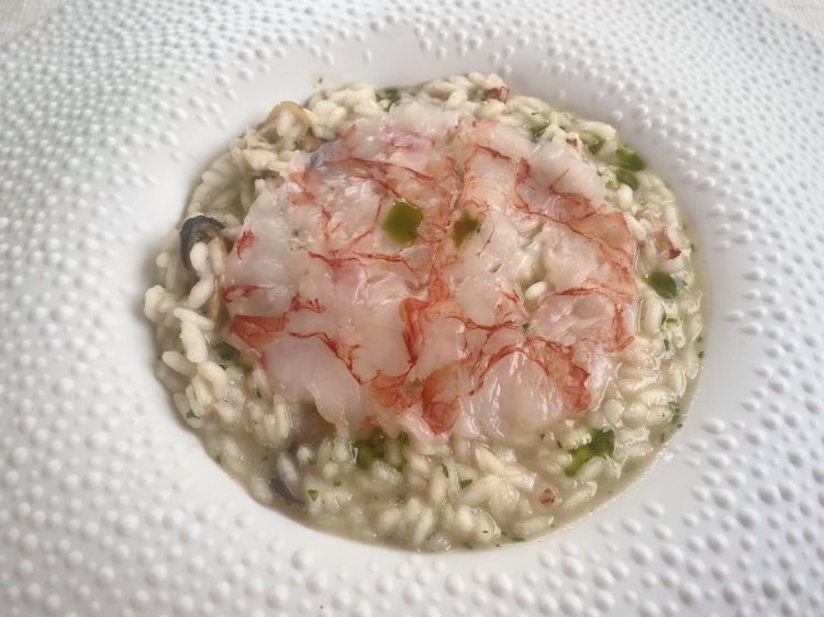 Risotto frutti di mare e gambero
