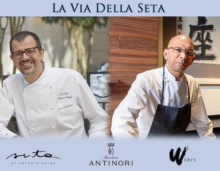 La serata a quattro mani di lunedì 8 luglio, con ospite Antonio Guida. Qui il menu, per prenotazioni tel. +39 02 89093781