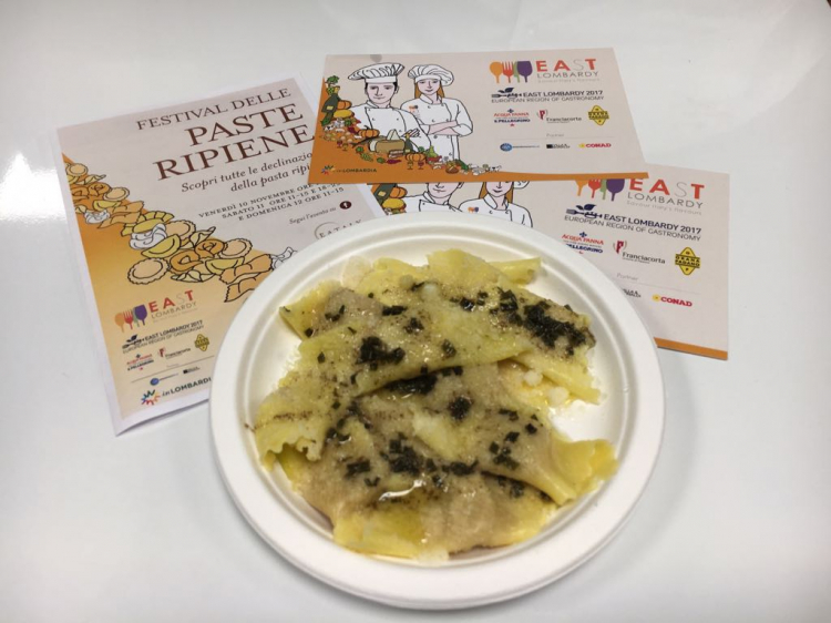 Leonardo Salvini e Leonardo Lazzaroni - pastificio Tradizioni Padane, Gottolengo (Brescia): Torteli di zucca