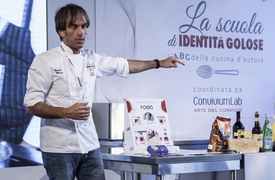 Davide Oldani, veterano di Identità Golose