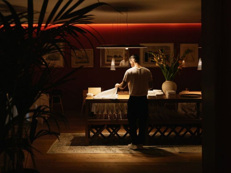 Una delle sale di&nbsp;Hi&scaron;a Franko
