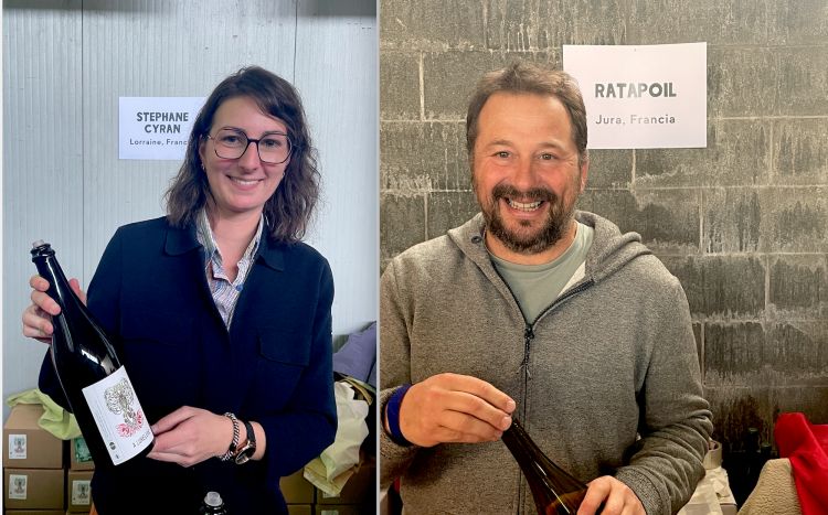 Il gamay di Stephan Cyran in Lorena e la gentilezza del savagnin di Ratapoil, un ex prof. di storia ora vigneron in Jura