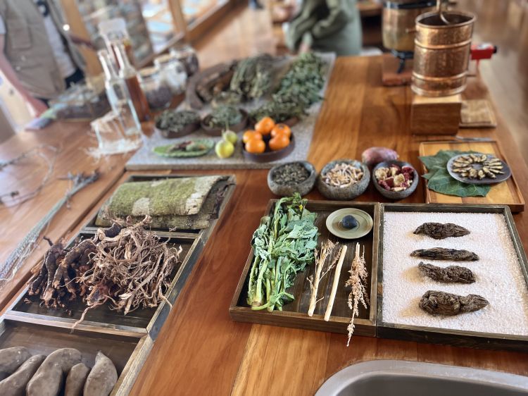 The heart of Mater Iniciativa is the exploration of the raw materials of this portion of the Andes: berries, tubers, grasses, maize, and fruit, from which they will make dishes, drinks, but also textiles, ceramics, artworks