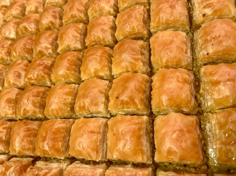 Un piatto simbolo del pranzo? I baklava, specialità simbolo della Turchia, originaria proprio di Gaziantep