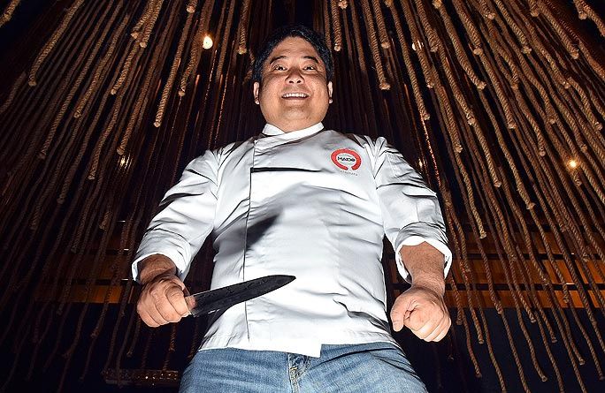 Mitsuharu Tsumura, chef-patron del Maido di Lima, 