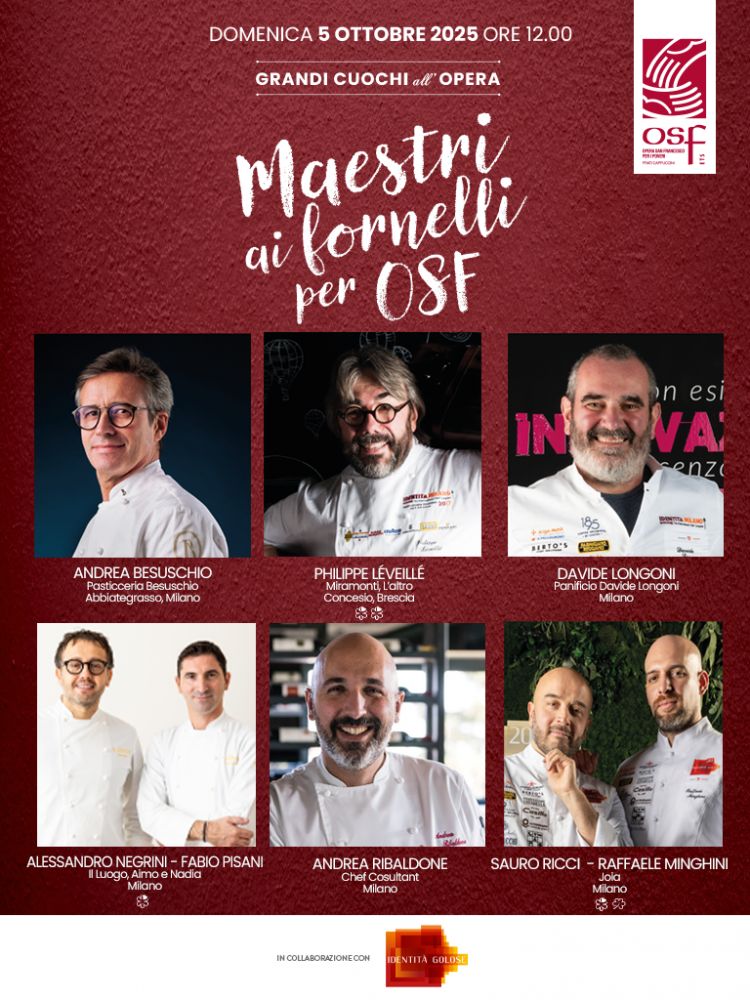 I protagonisti di Grandi cuochi all'Opera