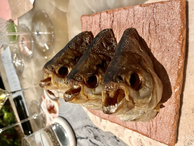 Piranha, simbolo amazzonico della cucina di Virgilio
