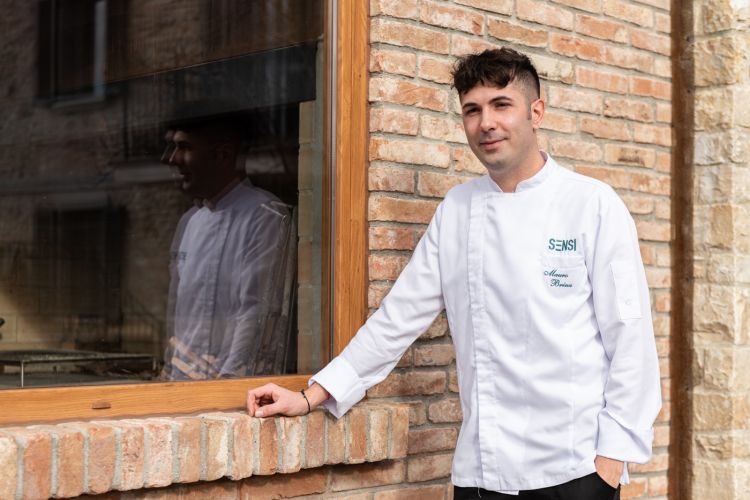 Lo chef Mauro Brina
