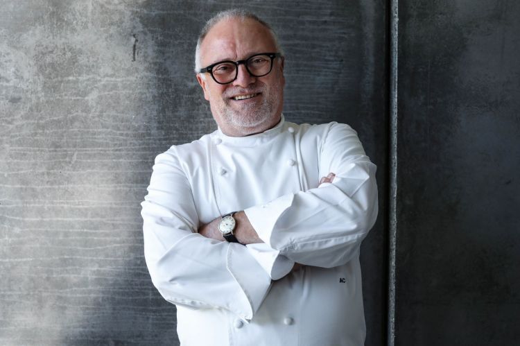 Lo chef Antonello Colonna, patron anche dell'Antonello Colonna Resort & Spa
