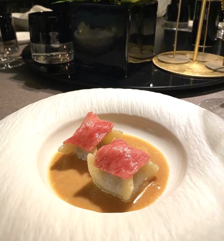 Ravioli wagyu A5 e tartufo - Foto AC
