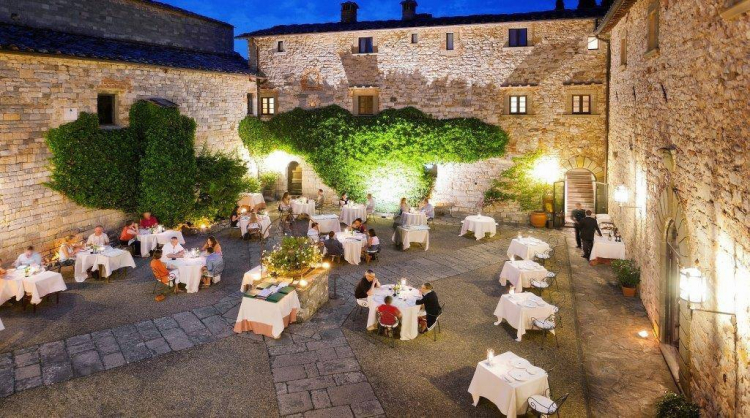 Cena magica a Il Pievano nel Castello di Spaltenna