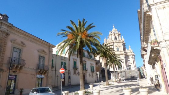 La bellissima Ragusa Ibla, che per quattro anni è stata la casa di Valerio Capriotti