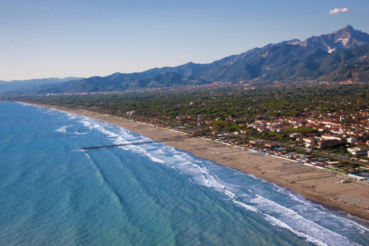 Veduta su Forte dei Marmi