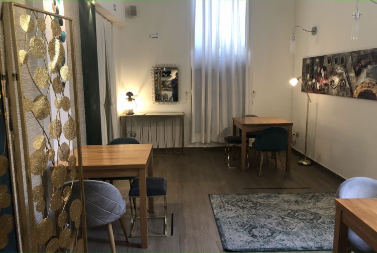 La sala accanto alla cucina