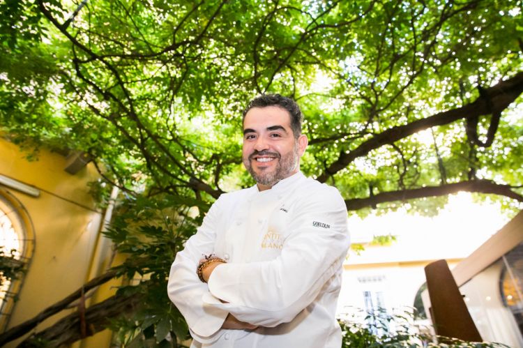 Roy Caceres, chef colombiano del ristorante Metamo