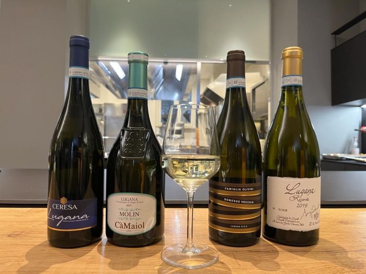 I vini degustati nella Masterclass guidata da Andrea Guolo, prima della cena con lo chef Sironi