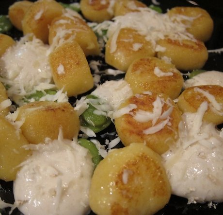 Gli Gnocchetti di patate, piatto occitano nella carta di primavera delle Antiche Contrade a Cuneo