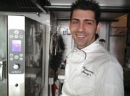 Antonio Borruso, chef of restaurant Umami at hot