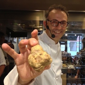 Massimo Bottura e il Tartufo Bianco di Alba a Identità New York 2013