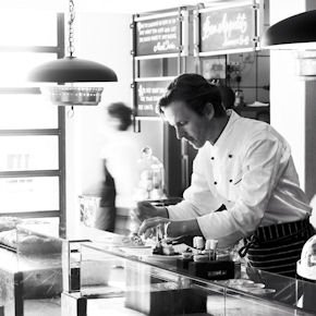 The chef of Indochine at work
