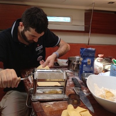 Giuseppe Iannotti, chef e patron del Kresios a Telese Terme in provincia di Benevento fotografato da Gnam Box