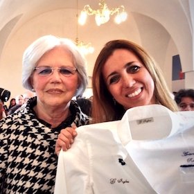 Dora and Antonella Ricci, mother and daughter, two generations in the kitchen of Fornello da Ricci in Ceglie Messapica in the province of Brindisi