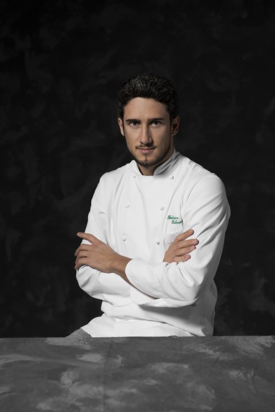 Federico Delmonte, già chef de Il Vicolo del Curato di Fano (Ancona), nel 2014 torna con un ristorante a Roma (foto Moscheni)
