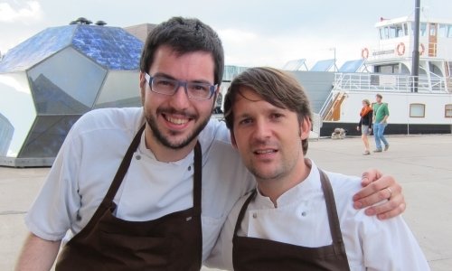 Fabrizio Ferrari, born in 1980, chef and patron at