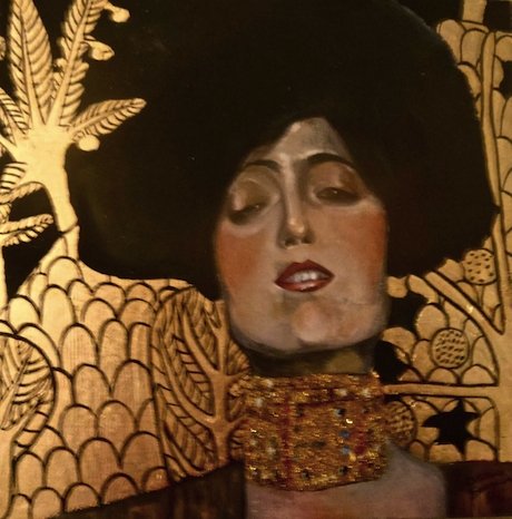 Il volto della Giuditta 1, opera del 1901 di Gustav Klimt in mostra a Venezia fino all'8 luglio