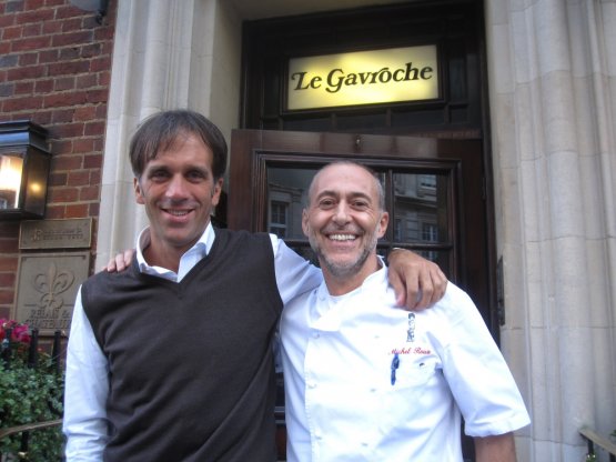 17 ottobre 2011, Davide Oldani con Michel Roux ju