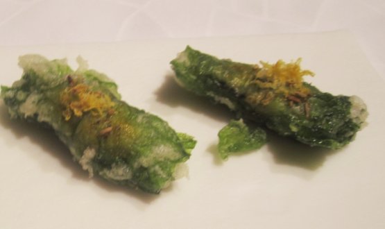 Si chiama Brodo istantaneo di carota ed è il secondo piatto che Lopriore cucinerà a Milano. Un amuse bouche da non perdere
