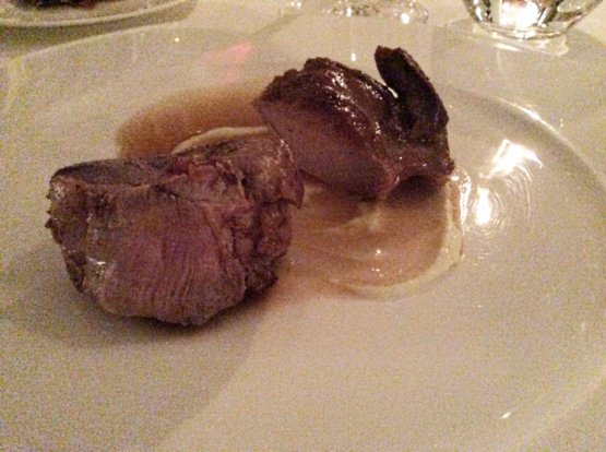 Lamb, Garlic and Artichokes (served on a side) by Matteo Monti